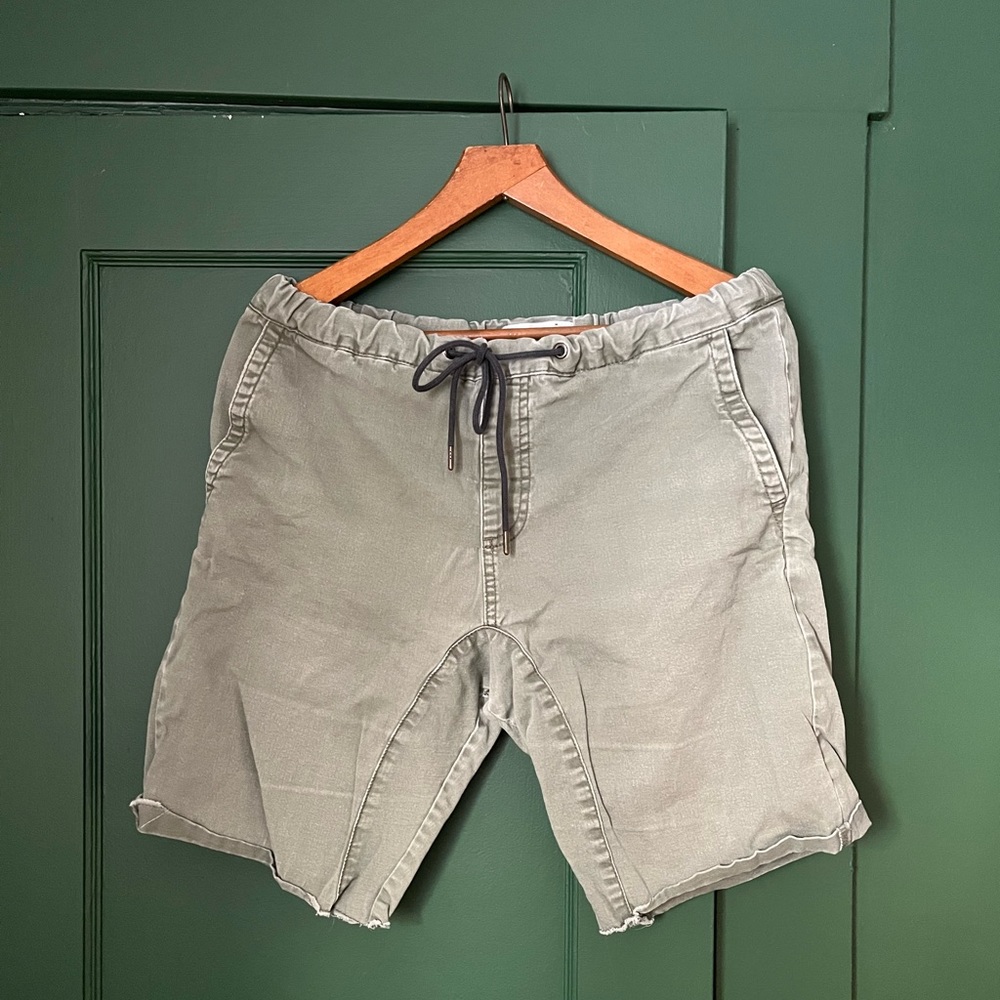 The Rail by Nordstrom Olive Shorts. Medium, draw string.